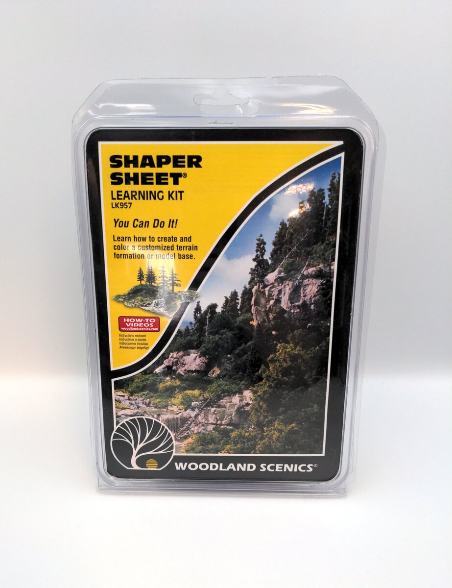 Woodland Scenics LK957 Shaper Sheet Learning Kit