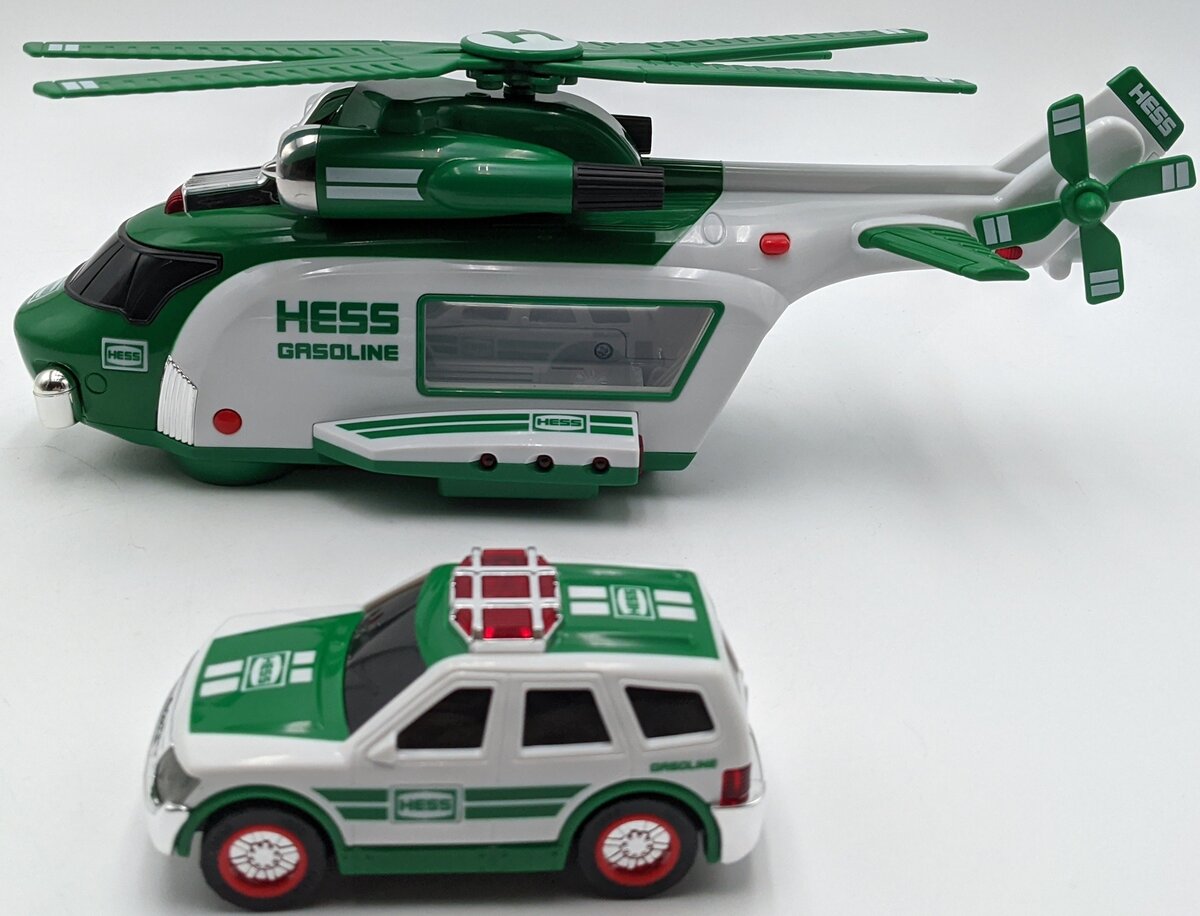 Hess 2012 Die Cast Helicopter and Rescue Set