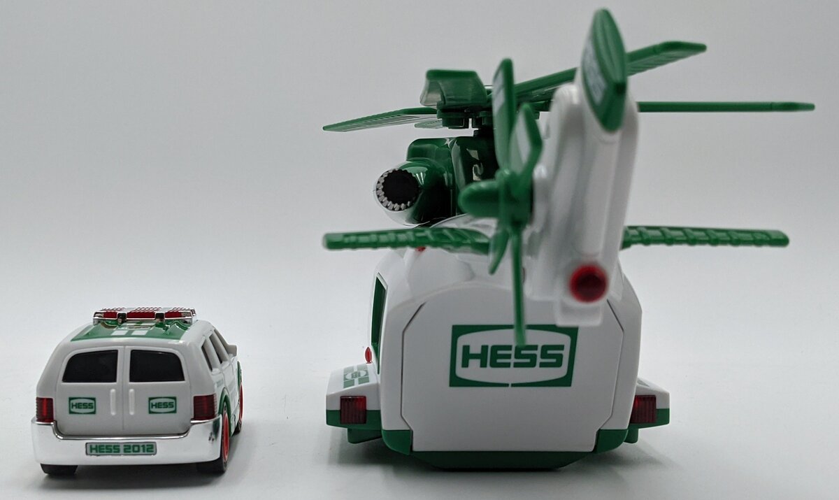 Hess 2012 Die Cast Helicopter and Rescue Set