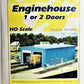 Pikestuff 541-0008 HO Scale Engine House 1 or 2 Doors Building Plastic Kit