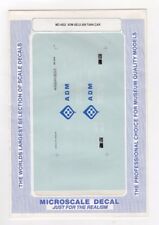 Microscale MC-4032 HO ADM UELX 50'' Tank Car Decal Sheet