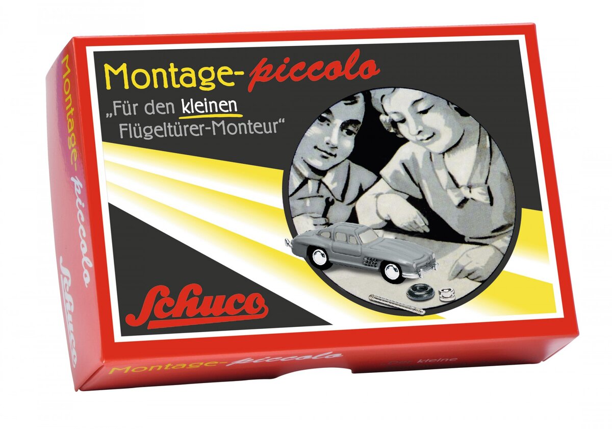 Schuco 450559500 Piccolo Construction Kit Mercedes-Benz 300 SL