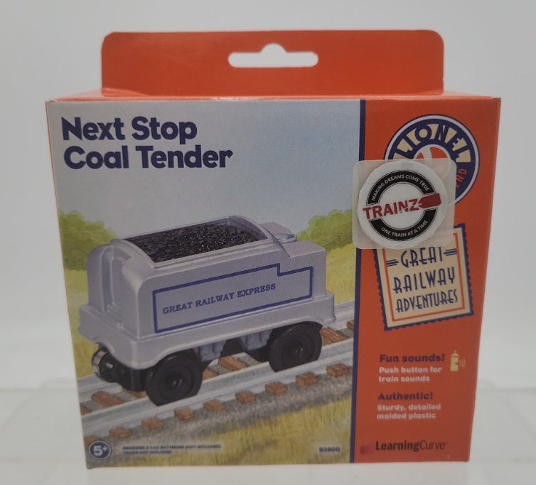 Lionel 92600 Learning Curve Next Stop Coal Tender Great Railway Adventures