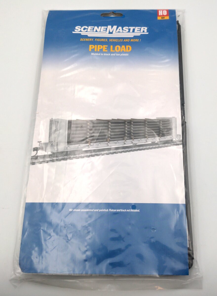 Walthers 949-3250 HO Scale Bulkhead Flatcar Pipe Load Kit