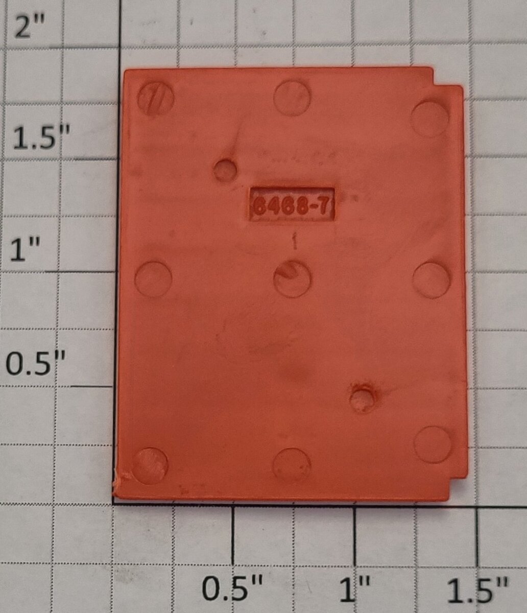 Lionel 9230-12 Red/Orange Right Hand Boxcar Door