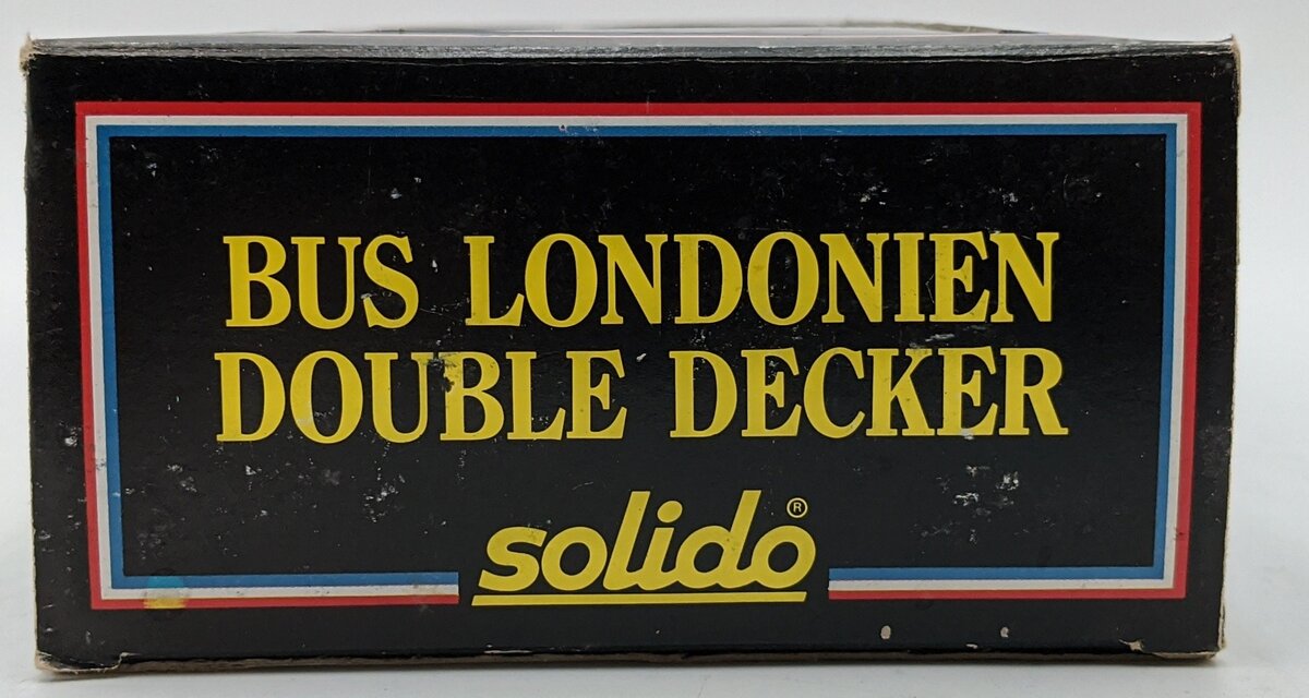 Solido 4402 Diecast Sealink Ferries Bun Londonien Double Decker