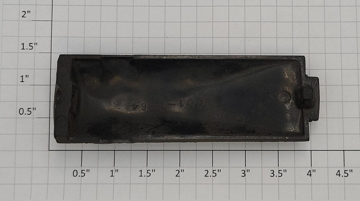 Lionel 001-T-64 O27 Black Plastic Coal load