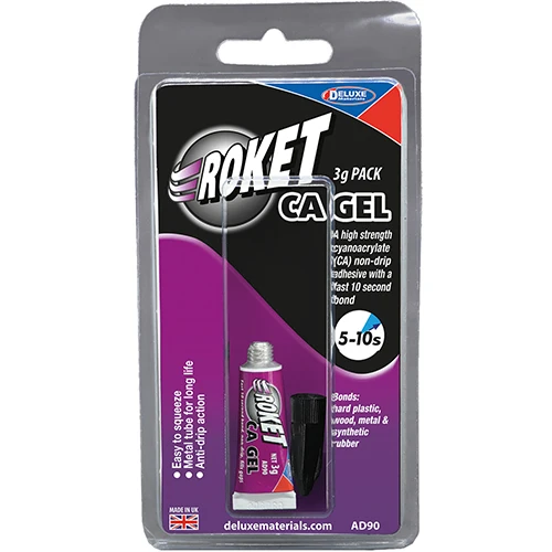 Deluxe Materials AD90 Roket CA Gel - 3g Bottle