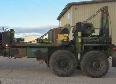Trident Miniatures 87254 HO US Marine Corps MK15 Wrecker Trailer Resin Kit