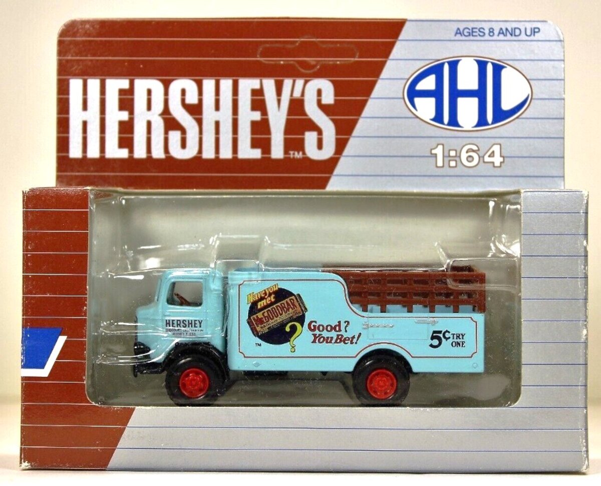 AHL HO4050 1:64 Scale Diecast Hershey's Mr.Goodbar Truck GMC T-70