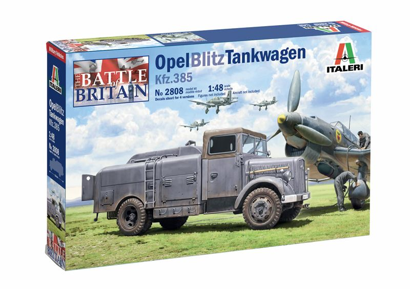 Italeri 2808 1:48 Battle of Britain Opel Blitz er Military Tank Model Kit