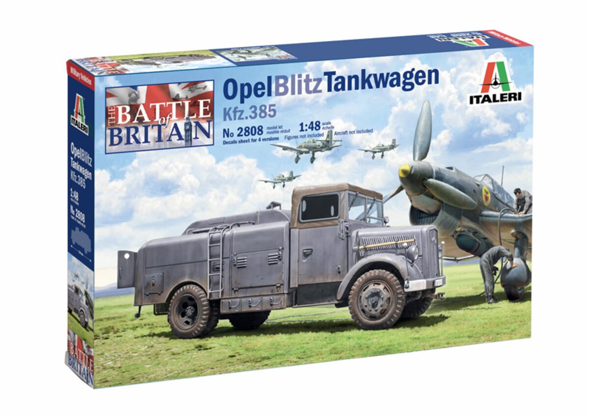 Italeri 2808 1:48 Battle of Britain Opel Blitz er Military Tank Model Kit