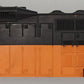Lionel 2338-1 Repainted Black and Orange Milwaukee Road Diesel GP-9 Shell