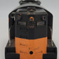 Lionel 2338-1 Repainted Black and Orange Milwaukee Road Diesel GP-9 Shell