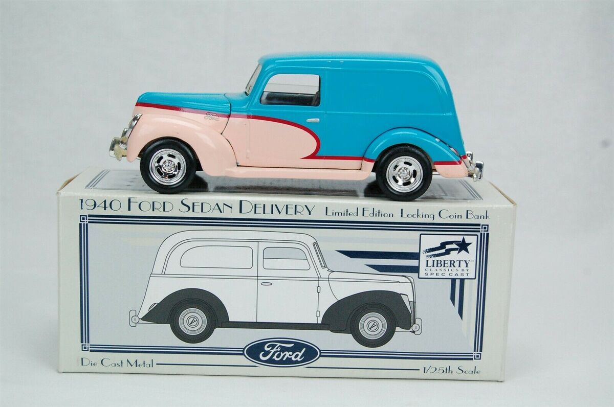 Liberty Classic 67527 1:25 1940 Eastwood Waycool #3 Ford Sedan Delivery Van