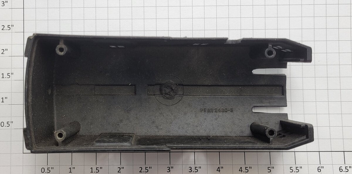 Lionel 2460-3 O Gauge Black Bucyrus Erie Crane Cab without Smokestack