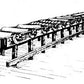 Keystone Locomotive HO-37 HO Live Rolls 14 Scale Ft Per Section Kit (Pack of 3)