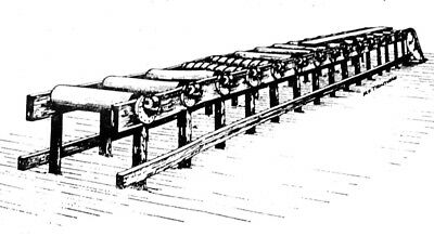 Keystone Locomotive HO-37 HO Live Rolls 14 Scale Ft Per Section Kit (Pack of 3)