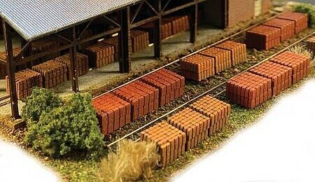 The N Scale Architect 20109 N Block Triple Stacks Kit (Set of 4)