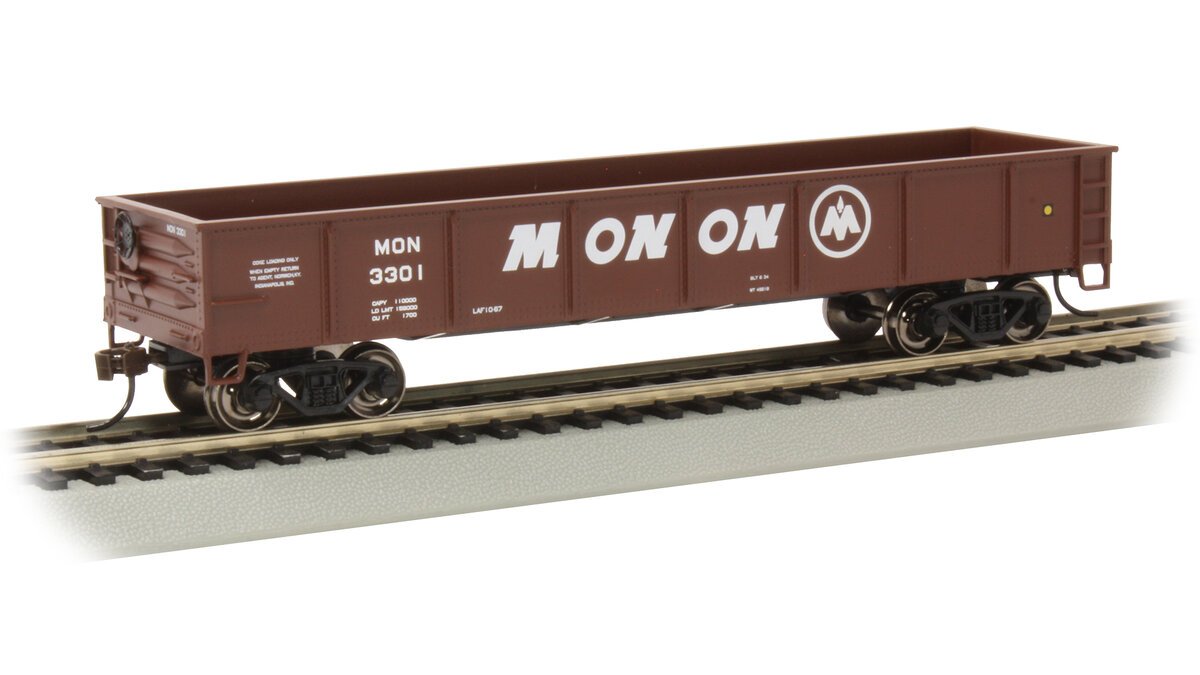 Bachmann 17218 HO Monon 40' Gondola #3301