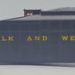 Lionel 220127 Norfolk and Western Tender Shell