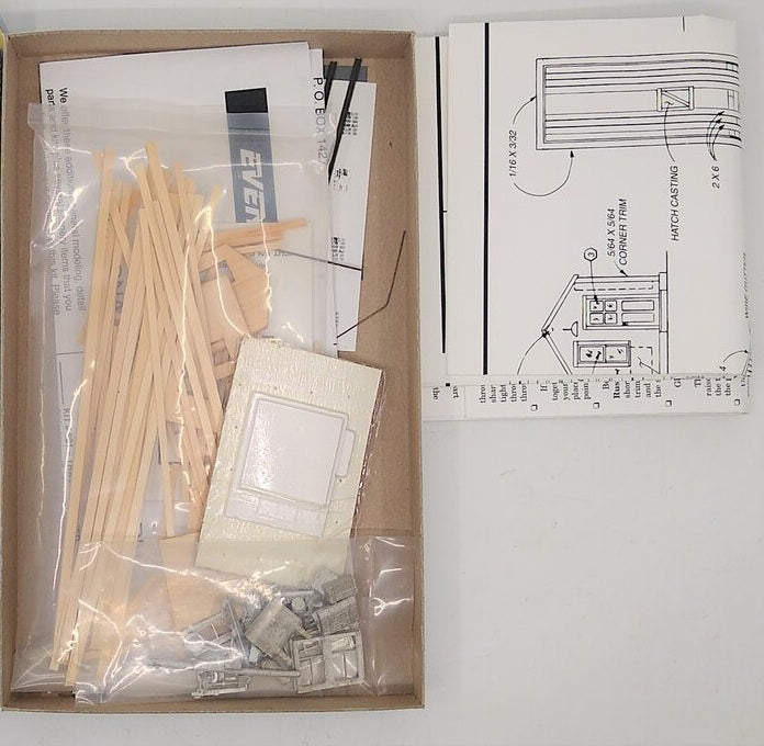Builders-in-Scale 610 HO Scale Evening Express Series House Building Kit