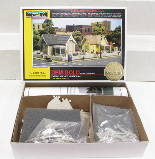 DPM 40400 HO Scale Emery Lane Detailed Edition Building Kit NIB