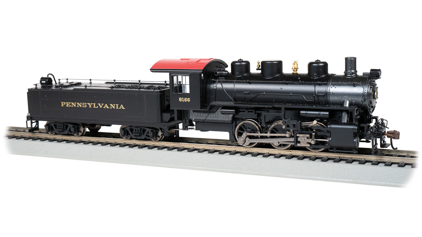 Bachmann 53803 HO PRR USRA 0-6-0 Steam Locomotive with DC/DCC/Sound #8168