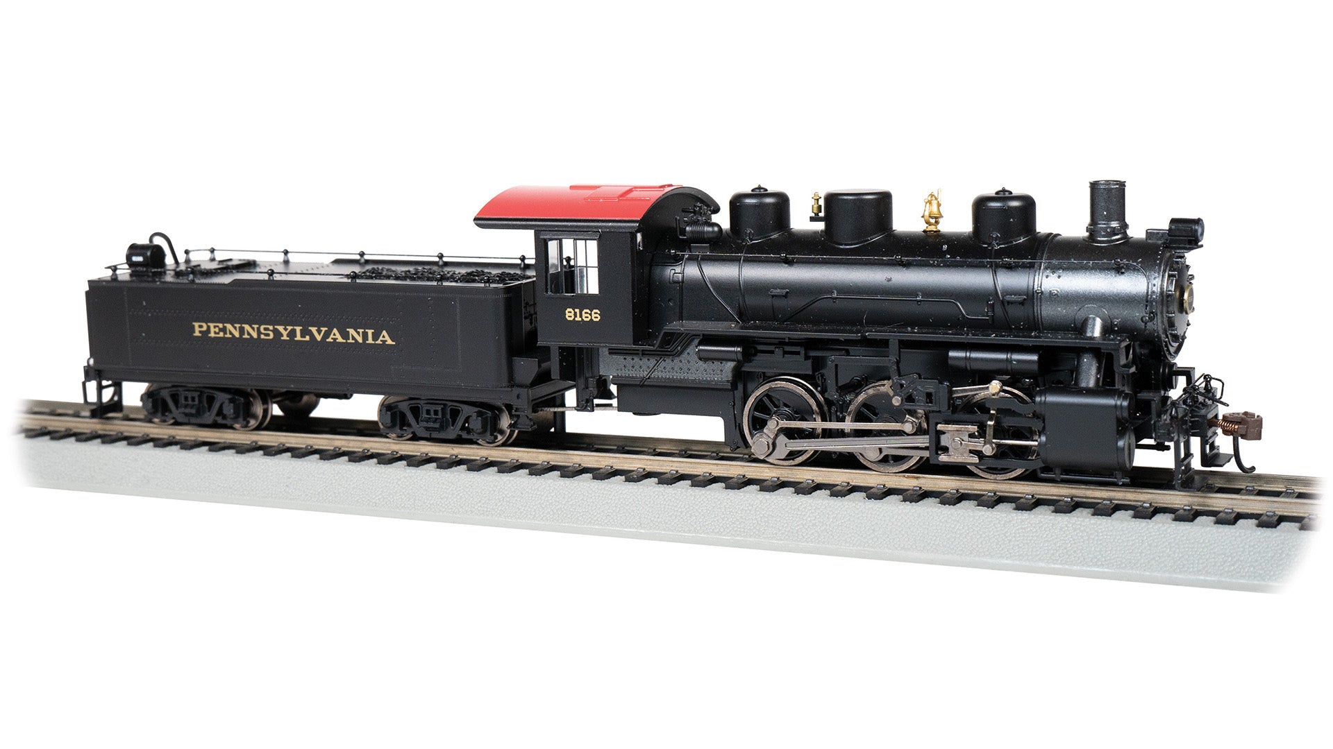 Bachmann 53803 HO PRR USRA 0-6-0 Steam Locomotive with DC/DCC/Sound #8168