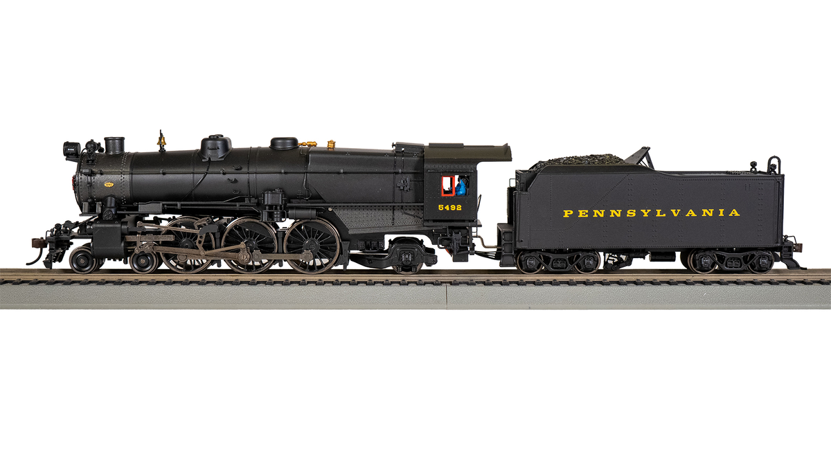 Bachmann 84406 HO PRR Pre-War Slat Pilot K4 4-6-2 Steam Locomotive w/Sound #5492