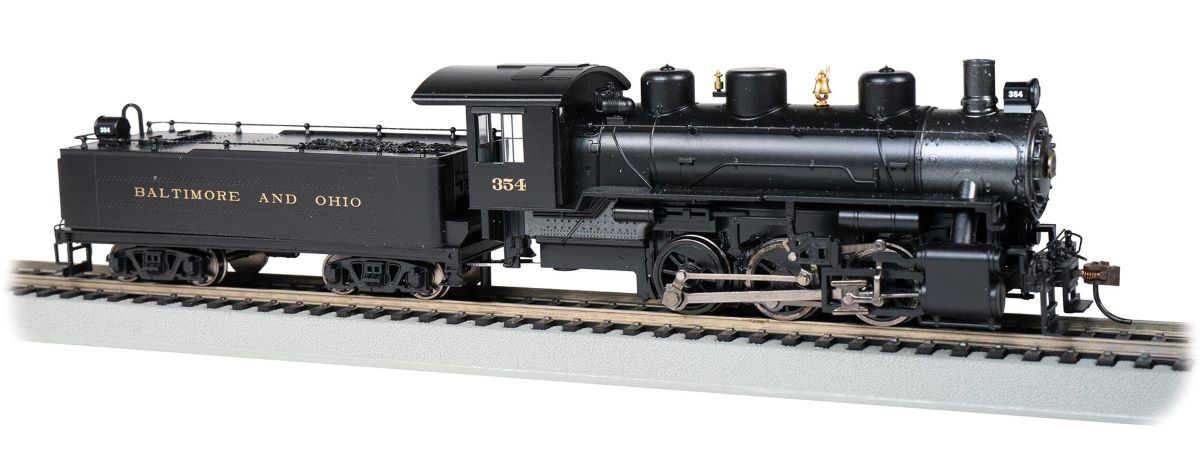 Bachmann 53801 HO B&O USRA 0-6-0 Steam Locomotive with DC/DCC/Sound #354