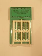 Details West 169 HO Freight Car Ladders: Short, 4 Rung