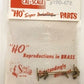 Cal Scale 190-476 HO Scale Coupler Lift Bar and Stanchions Brass Kit
