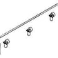 Cal Scale 190-476 HO Scale Coupler Lift Bar and Stanchions Brass Kit