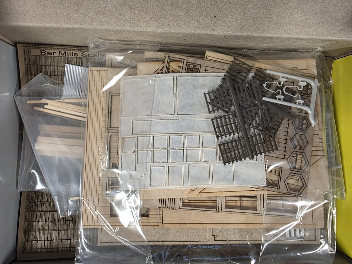 Bar Mills 3 HO Hurst Boiler and Welding Model Building Kit