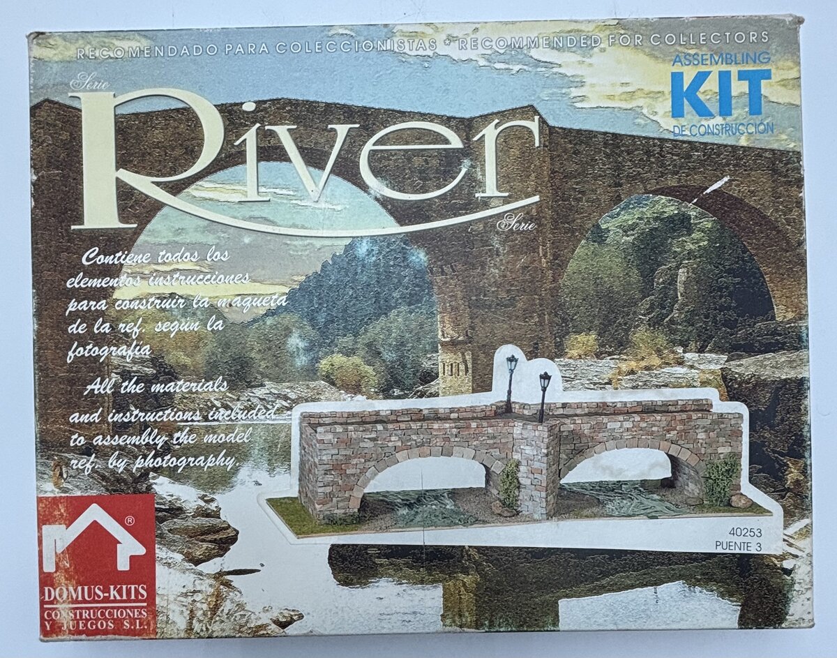 Domus-Kits 40253 O River Series Puente 3 Bridge Kit