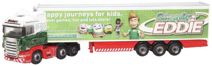 Oxford Diecast NSHL16FR 1:148 Steady Eddie Scania Highline Fridge Trailer