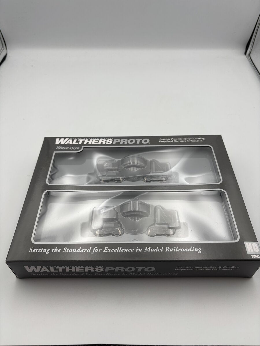 Walthers 920-107910 HO Gray Slag Car with Decal Numbers (Set of 2) MT/Box