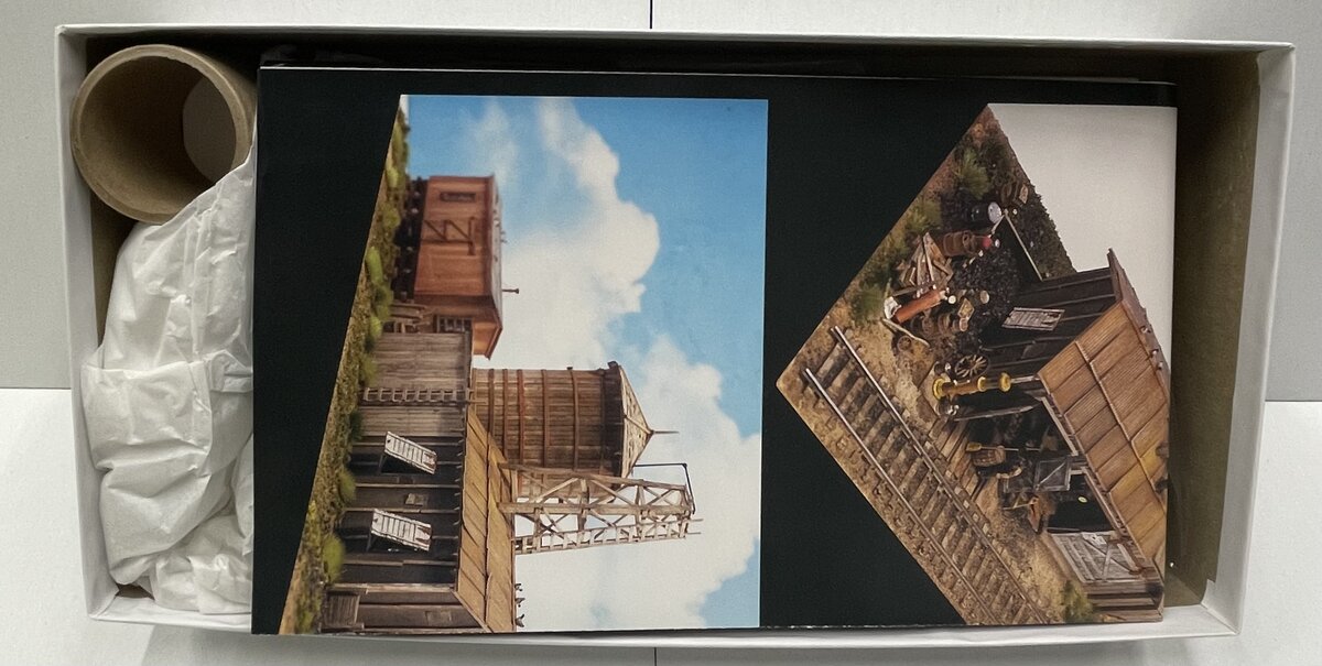 Fine Scale Miniatures 16 HO Scale Jamestown Water Stop Laser-Cut Building Kit