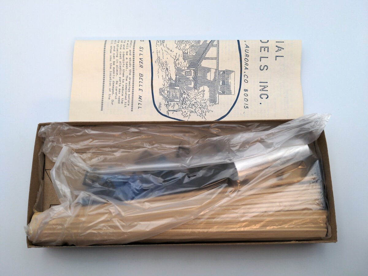 Centennial Models 103 HO Silver Belle Mill Building Kit