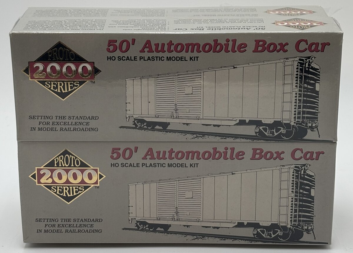 Proto 2000 21029 HO Scale Southern 50' Automobile Boxcar Kits (Pack of 4)