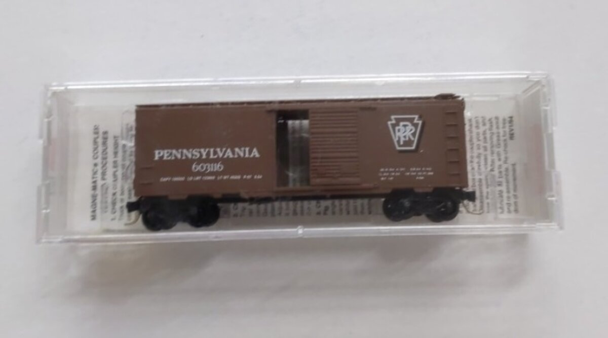 Micro-Trains 02000780 N Pennsylvania 40' Standard Single Door Boxcar #603116