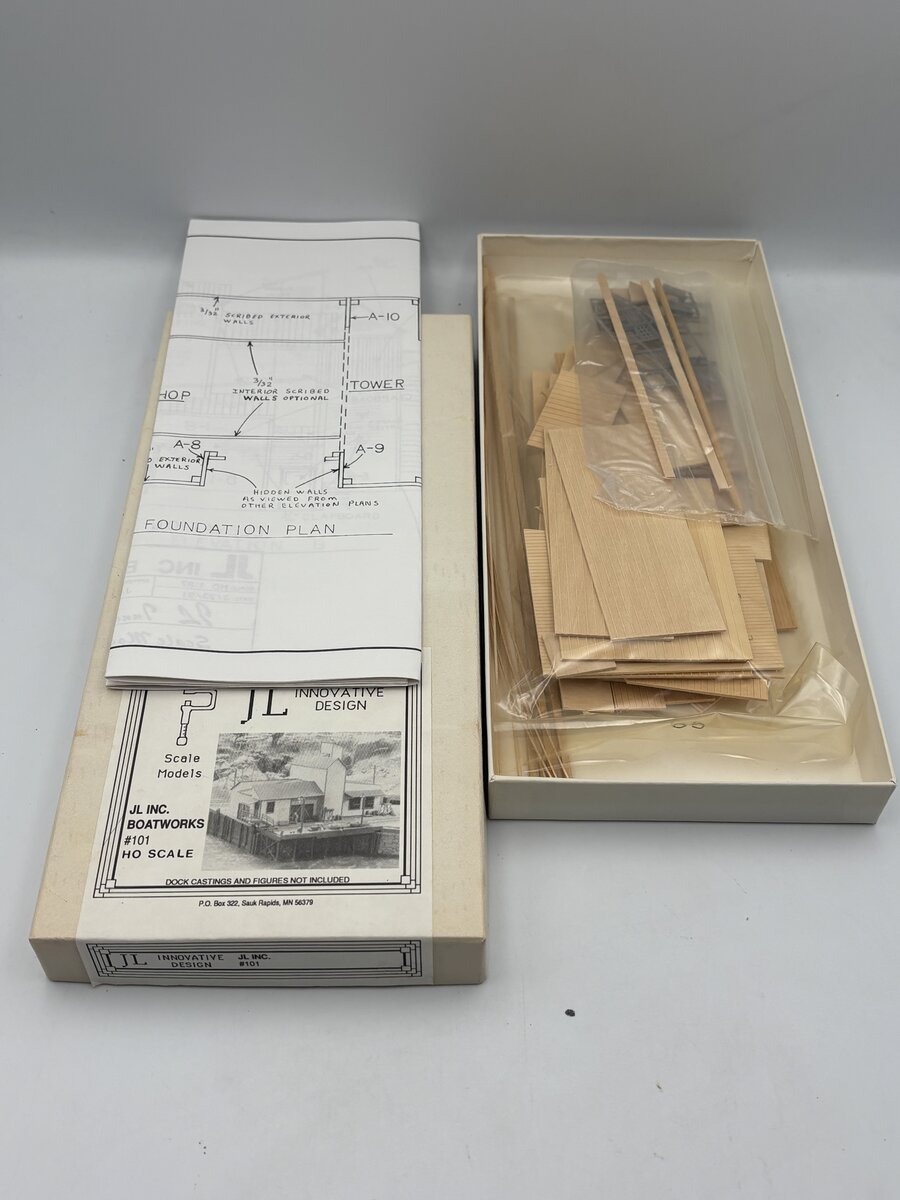 JL Innovative Design 101 HO Boatworks Model Building Kit