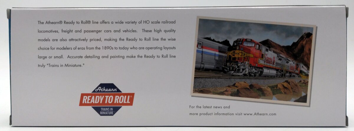 Athearn 72742 HO Scale RTR 53' Wabash Duraplate Trailer, Estes #53271