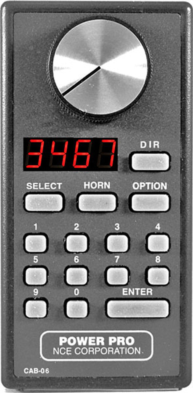 NCE Corporation 524040 2 Rail DCC Cab06r Wireless Engineer Throttle