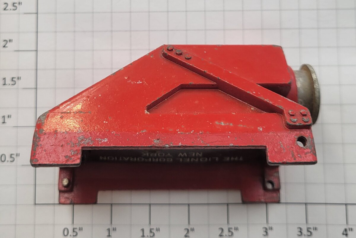 Lionel 26-1 Red Bumper with Aluminum stopper