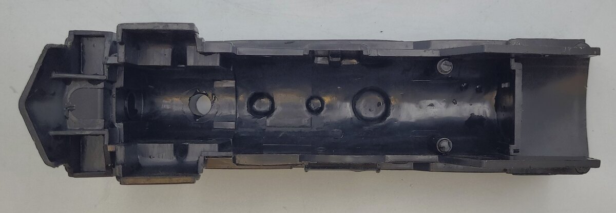 Marx 400-1 Black Plastic Steam Locomotive Body Shell #400