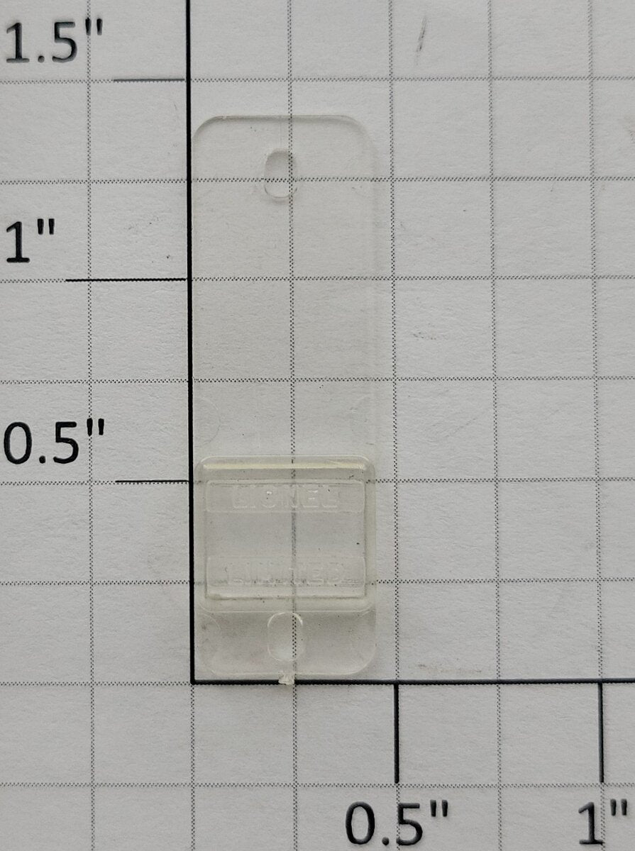 Lionel 9106-12LLW Lionel Limited Rear Car Door Window