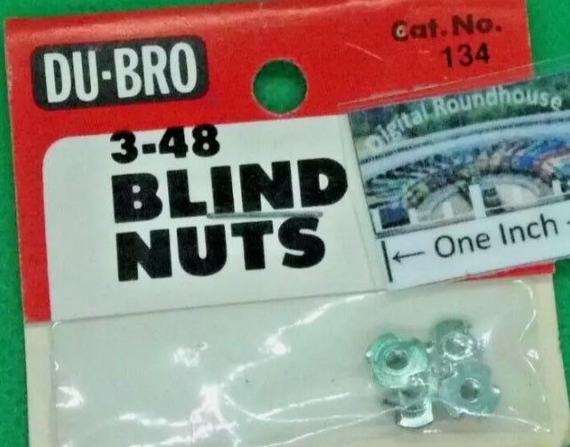 Dubro 134 3-48 Blind Nut