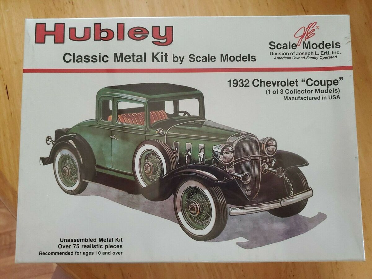 Scale Models 4001 1:20 Hubley 1932 Chevrolet "Coupe" Classic Metal Kit
